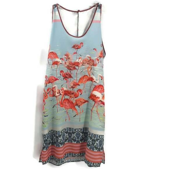 Anthropologie Dream Daily Elornis Flamingo… - Picture 2 of 11